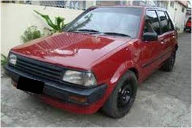 Toyota Starlet Merah 1986
