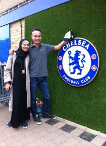 Di markas Chelsea di Stamford Bridge
